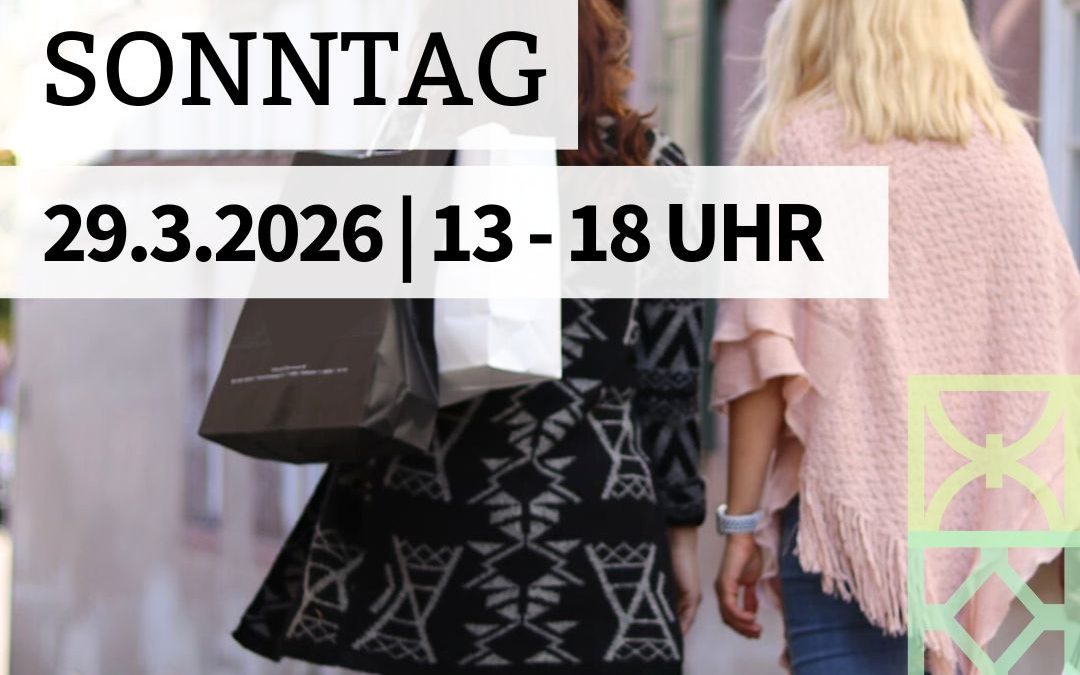 Shopping-Spaß am Sonntag! 🛍️